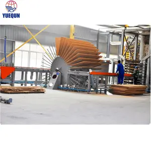 Machine de fabrication de matières premières pour panneaux de particules agglomérés Ligne de production Machines pour panneaux à base de bois