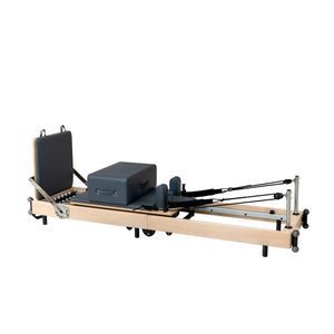 Phòng tập thể dục thiết bị tập thể dục nhà gấp gỗ di động thể hình Pilates máy cải cách Pilates cải cách có thể gập lại - Product Image 1