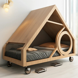 Mobilier et fournitures pour animaux de compagnie : lits, transporteurs, produits, niches de luxe pour chiens, cages, lits-niches OEM - Product Image 4