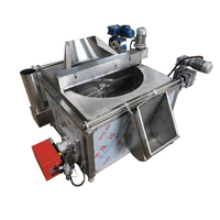 Automatische Pot Batch Friteuse Machine Voor Plantaardige Verwerking Fabriek Aardappelchips Kip Nuggets Efficiënte Olie Filter Systeem Kern