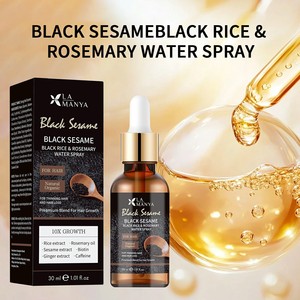 100% Hữu Cơ Tự Nhiên Keratin Mè Đen Gạo Hương Thảo Dầu Tóc Cho Tóc Tăng Trưởng Chống Tóc Mùa Thu Tất Cả Các Loại Tóc - Product Image 4