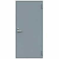 Panneau de porte en acier inoxydable de conception Offre Spéciale moderne Prévention des incendies pour les hôtels de sortie d'urgence pour les patients externes intérieurs Verre propre