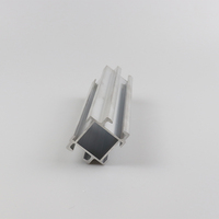 Extrusion bande d'aluminium chaleur solaire cadre en aluminium led tube rond joint d'angle tuyau plafond tendu profilé en aluminium