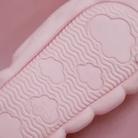 Zapatillas de casa de EVA con logotipo personalizado para mujer, chanclas antideslizantes con logotipo personalizado, para estar en casa, venta al por mayor