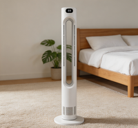 Ventilateur AZ1030 avec minuterie 1-9H, ventilateur de tour ultra silencieux pour chambre à coucher, bureau, sans danger pour les enfants et les animaux domestiques