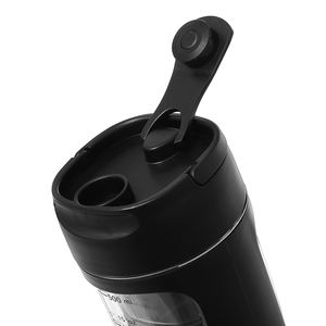 Bouteille de shaker de sport en plastique à large ouverture, 650 ml, haut de gamme, anti-fuite, rechargeable par USB, personnalisée, sans BPA, bouteille de shaker de protéines électrique - Product Image 4
