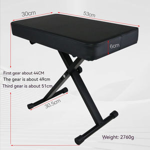 Tabouret de voyage de bar en métal portable Conception de trépied pliant <span class=keywords><strong>pour</strong></span> un confort en déplacement - Product Image 3