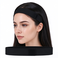 Bandeau élastique réglable en Velcro pour perruques Lace Frontals et Closures, accessoire capillaire auto-agrippant pour la fabrication et l'installation de perruques