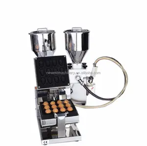 Twee Enorme Tank Cake Decorating Machine Mini Cup Cake Vulmachine