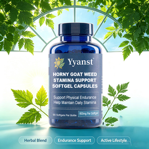 Suplemento Herbal en Cápsulas Blandas con Extracto de Horny Goat Weed para Apoyo a la Resistencia Física en Hombres Activos OEM ODM - Product Image 2