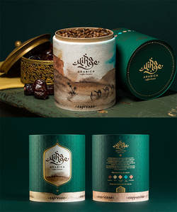 Emballage de boîte-cadeau en carton cylindrique pour mélange de thé écologique personnalisé, emballage de tube en papier kraft pour thé en vrac de qualité alimentaire - Product Image 3