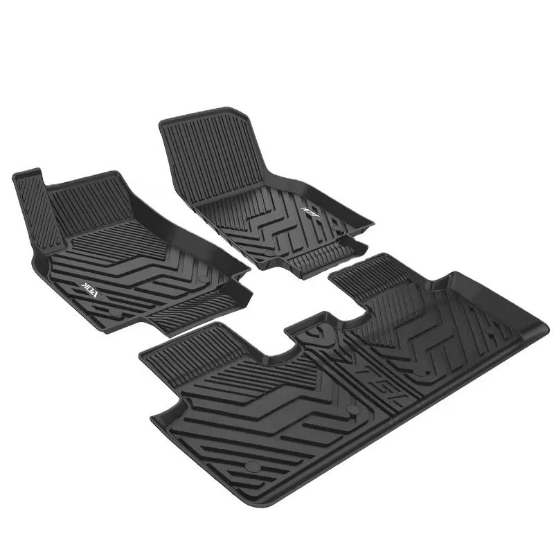 Factory directly sale interior car accessories non skid TPE car mats// for TESLA Y 2020+