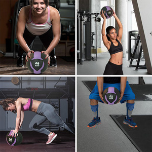 Balón Medicinal con Peso <span class=keywords><strong>para</strong></span> Ejercicio y <span class=keywords><strong>Fitness</strong></span>, de 1 kg a 10 kg, Balón de Gravedad <span class=keywords><strong>para</strong></span> Gimnasio, Balones Medicinales de Goma Ecológicos - Product Image 5