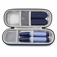 Sac isotherme rigide en EVA pour insuline, étanche, antichoc, avec fermeture éclair, couleur personnalisée, étui de voyage pour diabétiques