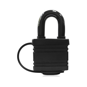 Yuefeng Industrial <b>Padlock</b> 740WP 750WP Waterproof Black Iron Lock For Home Outdoor Use - Product Image 1