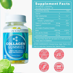 Well Designed <b>Collagen</b> Gummies Healthcare Supplements <b>Biotin</b> Skin Whitening Gummy Candy - Product Image 2