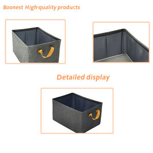 Cajas de Almacenamiento Domésticas Baratas al por Mayor, Organizador de Ropa Plegable de Tela, Organizador de Cajones de Armario para Camisas, <span class=keywords><strong>Pantalones</strong></span> y Jeans - Product Image 2