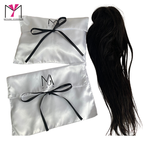 Bolsa de Terciopelo Personalizada con Logotipo 2026, Biodegradable, de Poliéster Satinado, para Empacar Regalos de Cosméticos, Perfumes, Lápices Labiales y Cremas para Ojos - Product Image 5