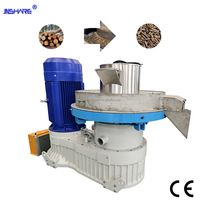 Machine à granulés verticale à matrice annulaire de 110 kW, certifiée CE, pour la fabrication de granulés de sciure, de paille et de biomasse