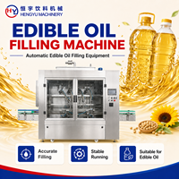 Machine de remplissage d'huile alimentaire polyvalente pour l'embouteillage d'huile de cuisson, d'huile de tournesol, d'huile d'olive et d'huile végétale, pour l'emballage de liquides