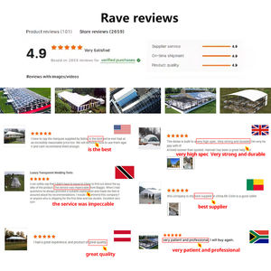 Carpa de boda para <span class=keywords><strong>comprar</strong></span> superficies de lujo transparente al aire libre enorme para la venta grande en conjuntos 14x28 carpas indias - Product Image 3