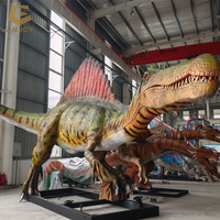 Statue de dinosaure géante télécommandée AD-53, modèle de dinosaure robotique animatronique Spinosaurus pour jardin