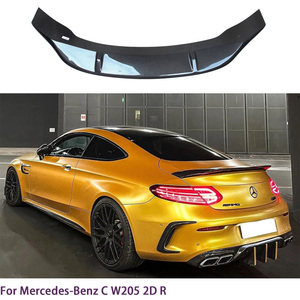 Aileron arrière en fibre de carbone style R pour C-Class W205 C205 Coupé 2 portes 2014-2020 - Product Image 2