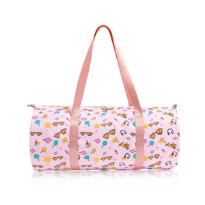 Sac polochon léger et imperméable en nylon Sac fourre-tout de <span class=keywords><strong>voyage</strong></span> de nuit super bon marché Sac de sport à impression personnalisée <span class=keywords><strong>pour</strong></span> hommes et femmes - Product Image 2