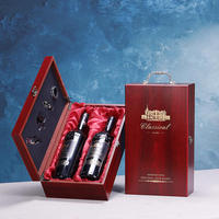 Boîte d'emballage en pulpe moulée écologique personnalisée, protectrice et amortissante, pour l'expédition de bouteilles de vin, pour l'emballage du vin