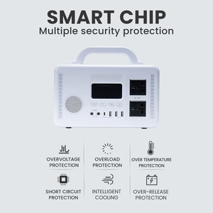 Outdoor Portable Power Station 300W 192Wh Pure Sine Wave For Camping Emergency Backup - Product Image 4