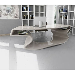 <strong>Floating</strong> Bold Design Convertible Custom-Made Italian Modern Wooden Executive <strong>Desk</strong> 200 Colors 10-Year Warranty File <strong>Drawer</strong> - Product Image 4