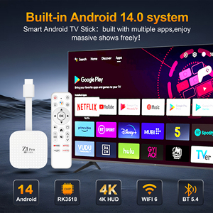 <span class=keywords><strong>GYS</strong></span> Z1 <span class=keywords><strong>Pro</strong></span> Android 14 TV Stick |   Streaming 4K/8K WiFi 6 Rockchip RK3518 : Transformez n'importe quel téléviseur en hub intelligent - Product Image 2