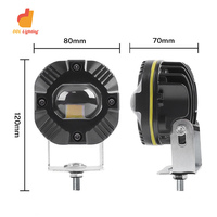 Devil Eye voiture phare blanc jaune rouge moto aigle démon oeil auxiliaire conduite lampe antibrouillard 12V