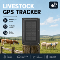Rastreador GPS Portátil para Ganado, Resistente al Agua IP68, 3 Años de Duración de Batería, Cerca Virtual, Geocercas, Alertas de Escape, Posicionamiento en Tiempo Real