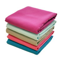 Serviette de sport en microfibre polyester/nylon 80/20, couleur unie, écologique, séchage rapide, logo personnalisé, pour voyage en plein air, en daim, anti-transpiration