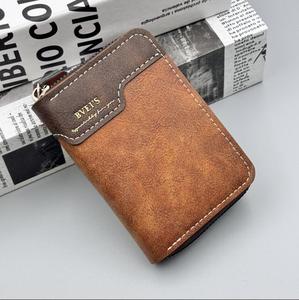 Men's Wallet Short PU Leather Fashion Leisure Large Capacity Short Wallet Men Wallet - Product Image 3