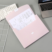 Carpeta de Archivos Personalizada de PP A4 con 13 Bolsillos, Carpeta Expandible con Estampado Dorado