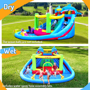 Bán Hot <span class=keywords><strong>Inflatable</strong></span> trượt nước với hồ bơi cho trẻ em 'nước chơi đồ chơi hoạt động ngoài trời và trò chơi - Product Image 6