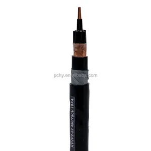 Low Voltage Signal Transmission Armored Control Cable 4mm2 KVV With PVC Insulated And PVC Sheathed 450/750V