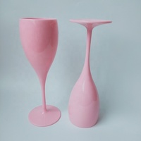 Gobelet à vin en plastique de haute qualité 150 ml pour fête Impression personnalisée pour la promotion