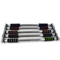 Barre de traction réglable en acier pour entraînement de fitness à domicile - Barre horizontale à fixer au mur ou sur le cadre de porte