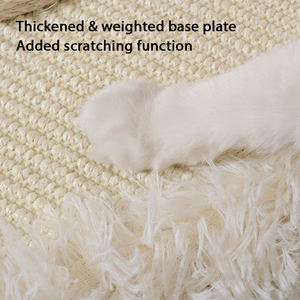 Großhandel Umweltfreundlicher Moderner Integrierter Katzenbaum mit Blumenstruktur, Klettergerüst und Sprungplattform - Product Image 5