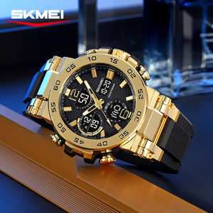 Reloj Deportivo Electrónico de Moda SKMEI2499, Multifuncional, Luminoso, Resistente al Agua <span class=keywords><strong>5Bar</strong></span>, Reloj Digital para Hombre - Product Image 4