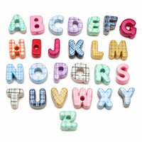 Perles en acrylique en vrac, grandes perles alphabet, paquets de lettres individuelles, choisissez de A à Z pour la création de bijoux avec des perles nominatives