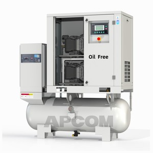 Compresseur d'air à spirale sans huile multi-scènes classe 0 avec réservoir en acier inoxydable, ultra silencieux et à faibles vibrations, à vendre - Product Image 1