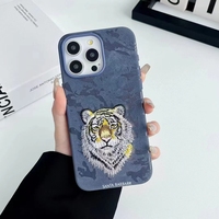 2024 marque de mode populaire Stone Label couleur argent IMD PC coque de téléphone pour iphone 15 14 13 12 11 plus/pro/pro max