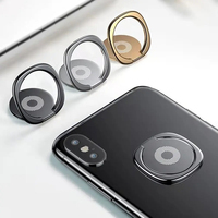 Extrêmement mince luxe métal universel téléphone magnétique voiture téléphone portable prise support support support accessoires bague