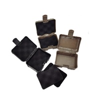 Boîte de rangement tactique rigide en plastique, antichoc, pour outils tactiques d'extérieur, boîte de protection robuste à coque dure