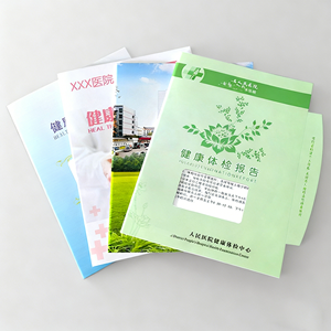 Bolsas Médicas de Cartón Personalizadas de 300 g/m², Bolsas para Impresión por Rayos X, Bolsas y Carpetas para Informes de Chequeo de <span class=keywords><strong>Salud</strong></span> - Product Image 1