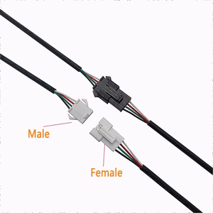 ชุดสายเคเบิลแบบกำหนดเอง ขนาด 1.0 มม.-2.54 มม. สายไฟฟ้า หัวเสียบตัวเมีย SH JST ZH PH XH สำหรับอุปกรณ์อิเล็กทรอนิกส์ ขั้วต่อ 2/3/4/5/6/7 พิน - Product Image 5